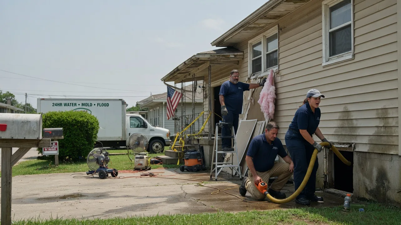 Water Damage Repair in Taswell, IN near me